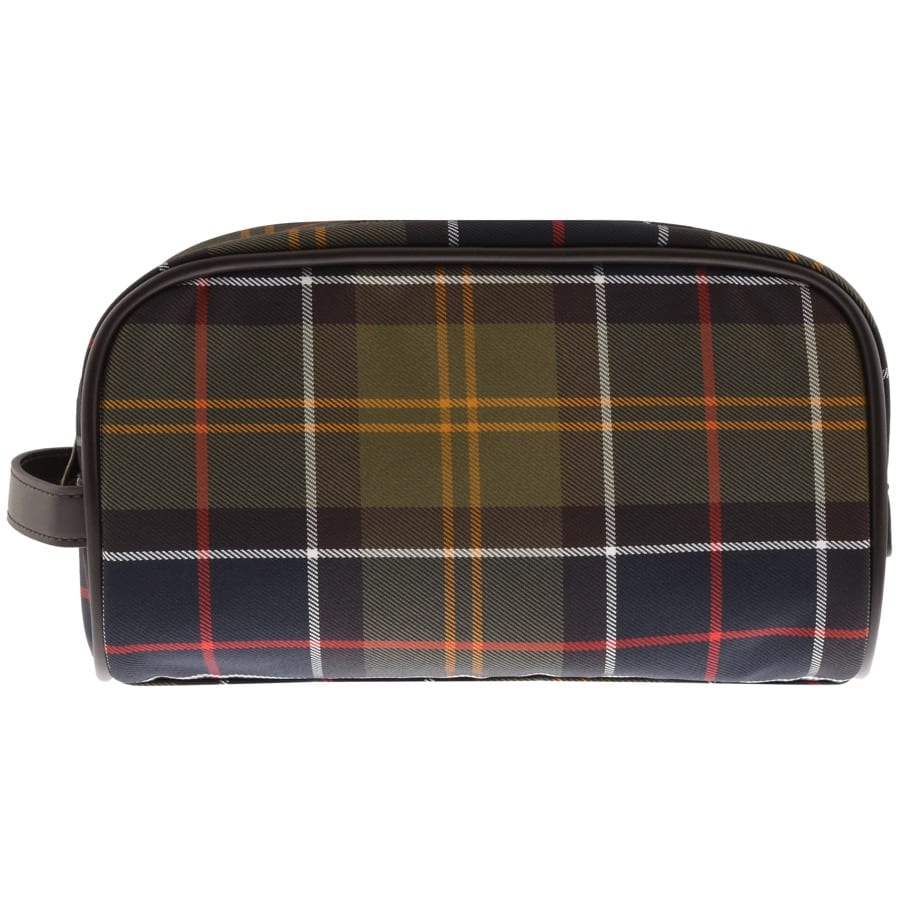 Alternative Image for ProductBarbour Tartan Wash Bag Brown2